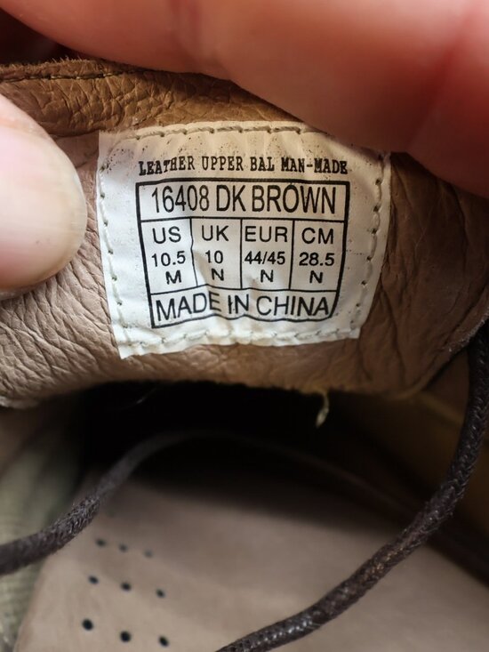 Hush Puppies Tribute Oxford Mens 10.5 Dark Brown Leather Dress Shoes main image 4
